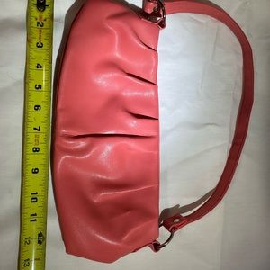 Peach purse